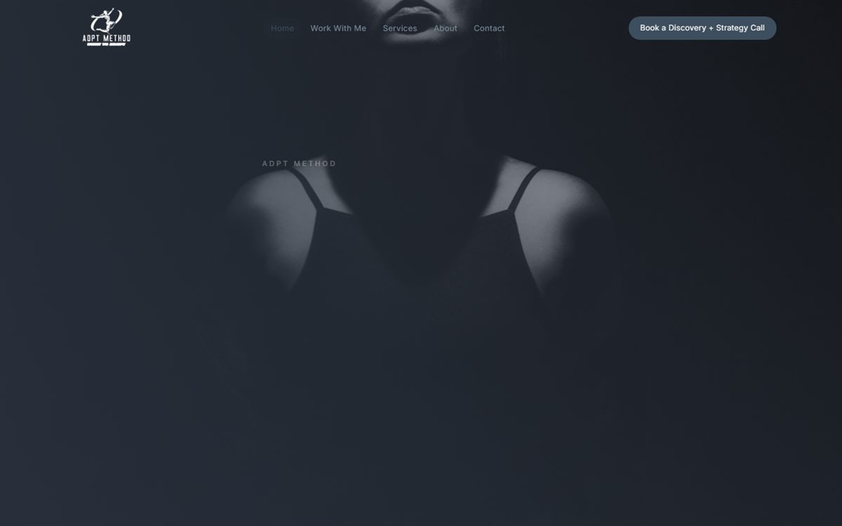 ADPT Method sports therapy website built by J&O Digital Creations